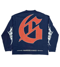 Godspeed Sea Sick L/S Tee Navy