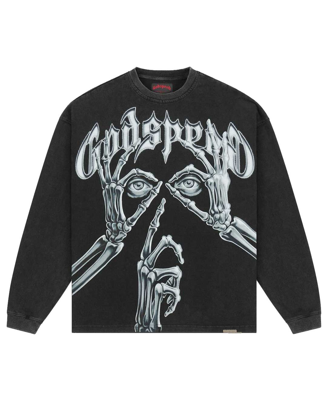 Godspeed Silencio L/S Tee Black