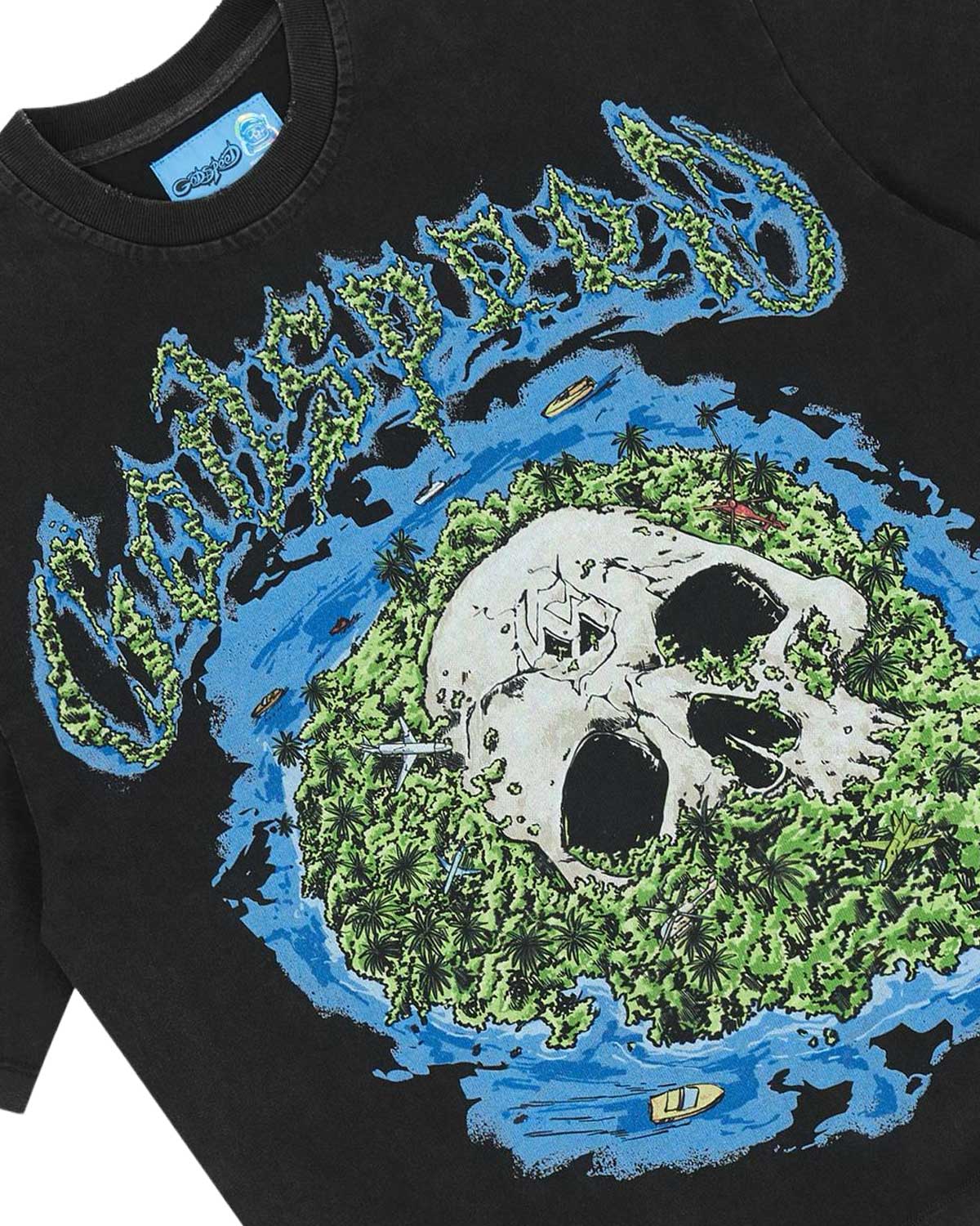 Godspeed Skull Island II Tee Black