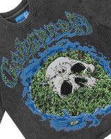 Godspeed Skull Island II Tee Grey Wash