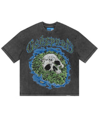 Godspeed Skull Island II Tee Grey Wash