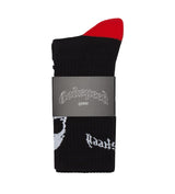 Godspeed Skull Roses Socks Black/Red