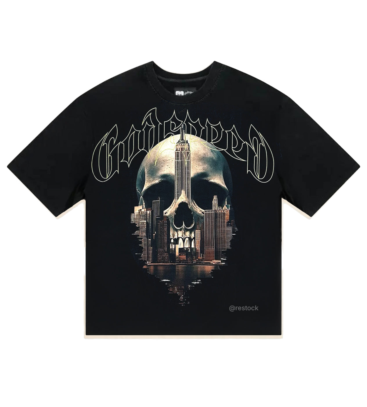 Godspeed Skyline Tee Black
