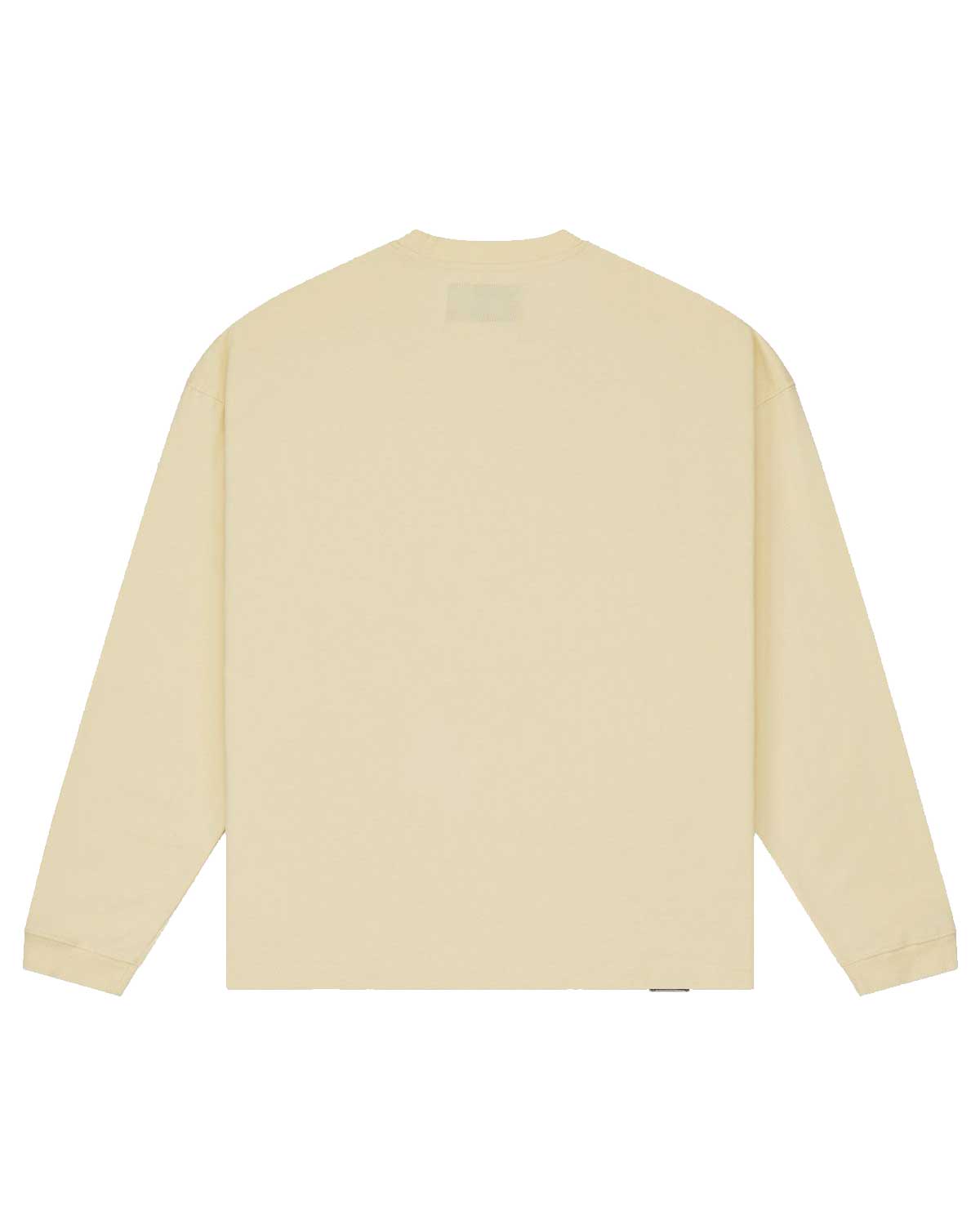 Godspeed Slugger NG L/S Tee bone, plain bone back view