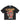 Godspeed Slugger NG Tee black, washed cotton tee with a flaming skeleton baseball batter in red, front view
