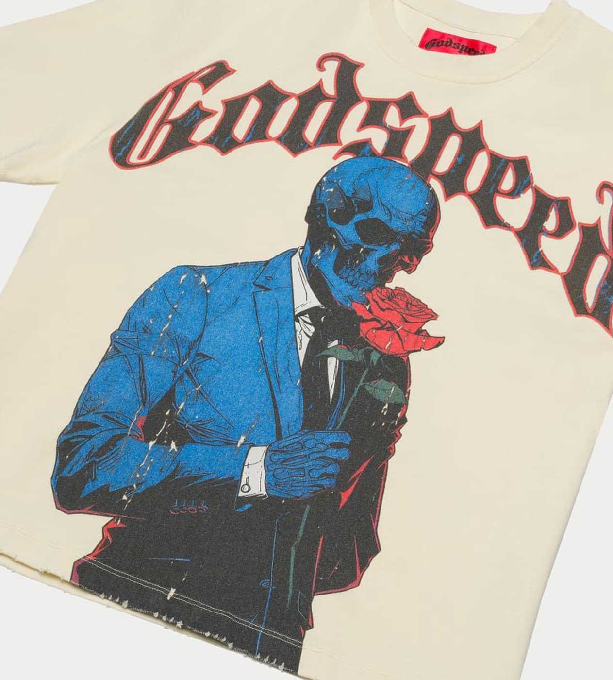 Godspeed Smell The Roses Tee Bone