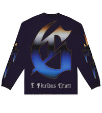 Godspeed Sputnik L/S Tee Navy