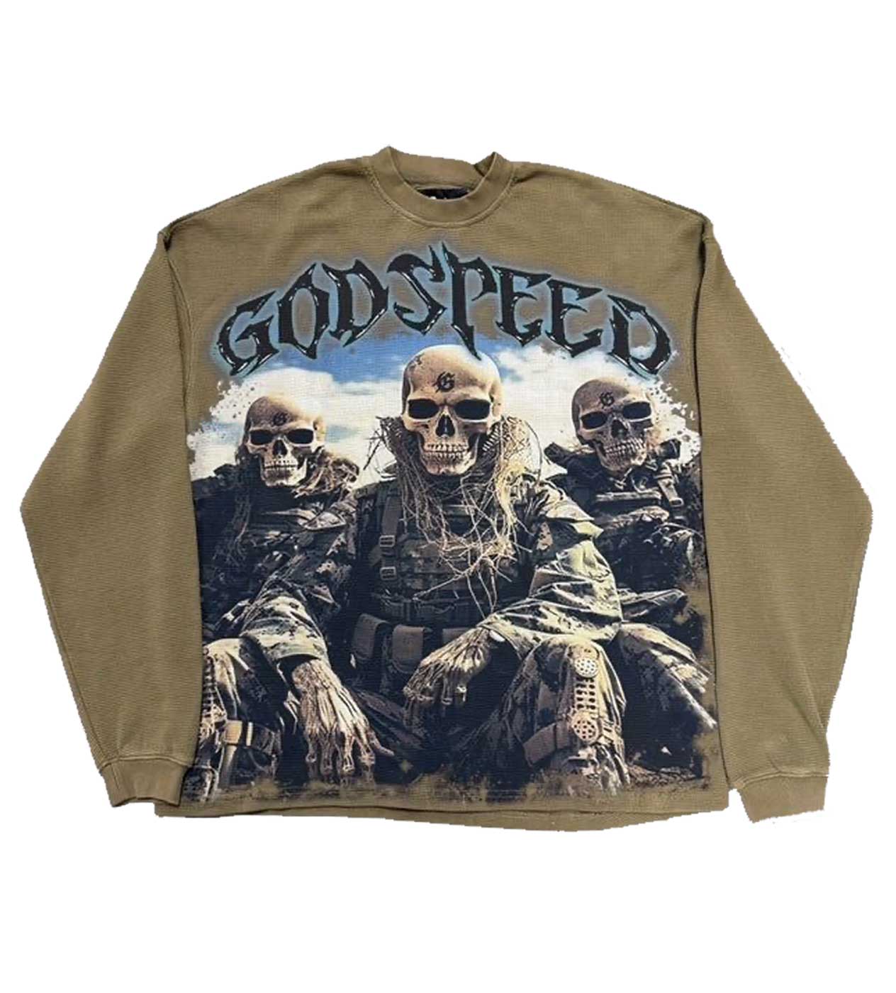 Godspeed Squadron Thermal L/S Tee Olive