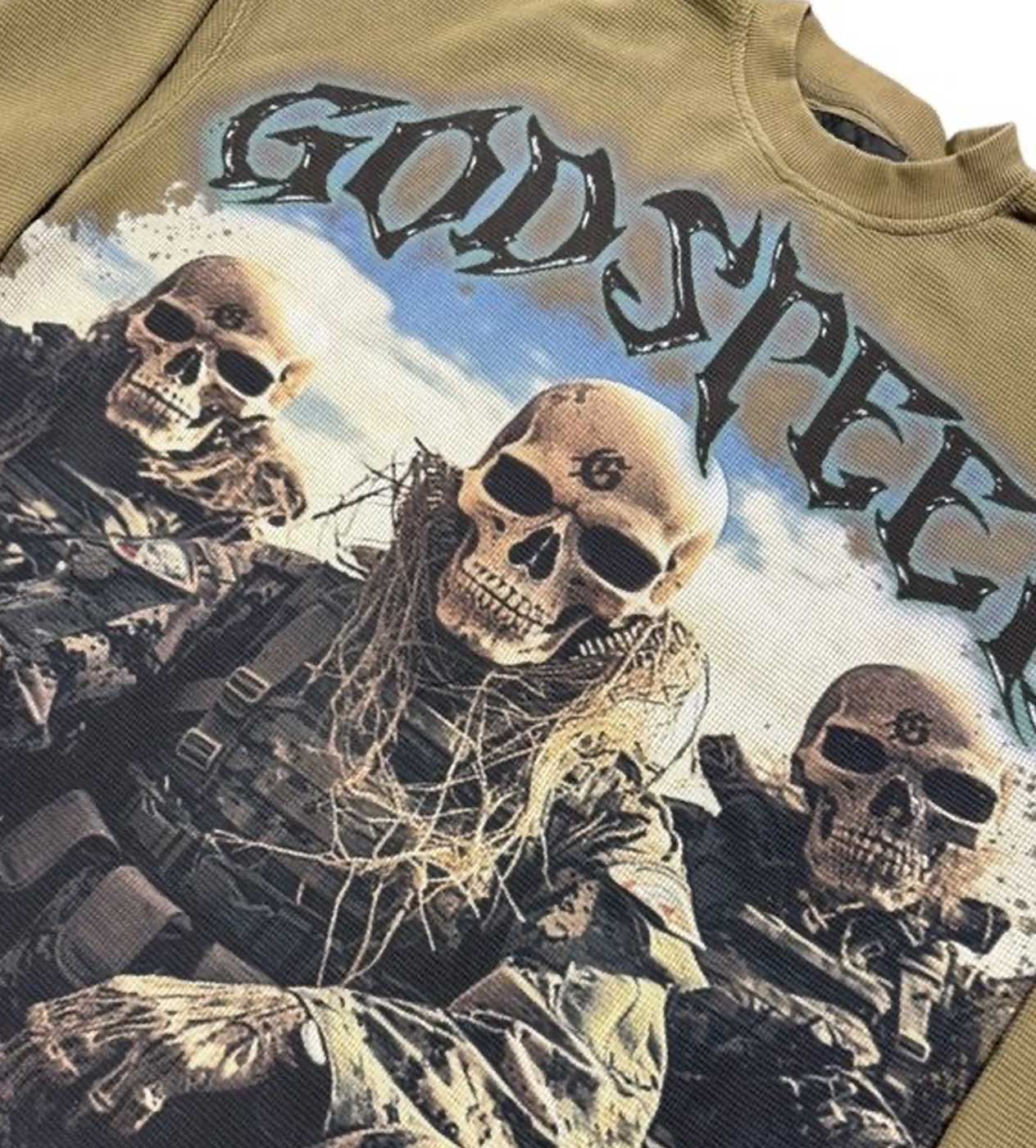 Godspeed Squadron Thermal L/S Tee Olive