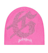 Godspeed Studded Beanie Pink