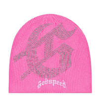 Godspeed Studded Beanie Pink