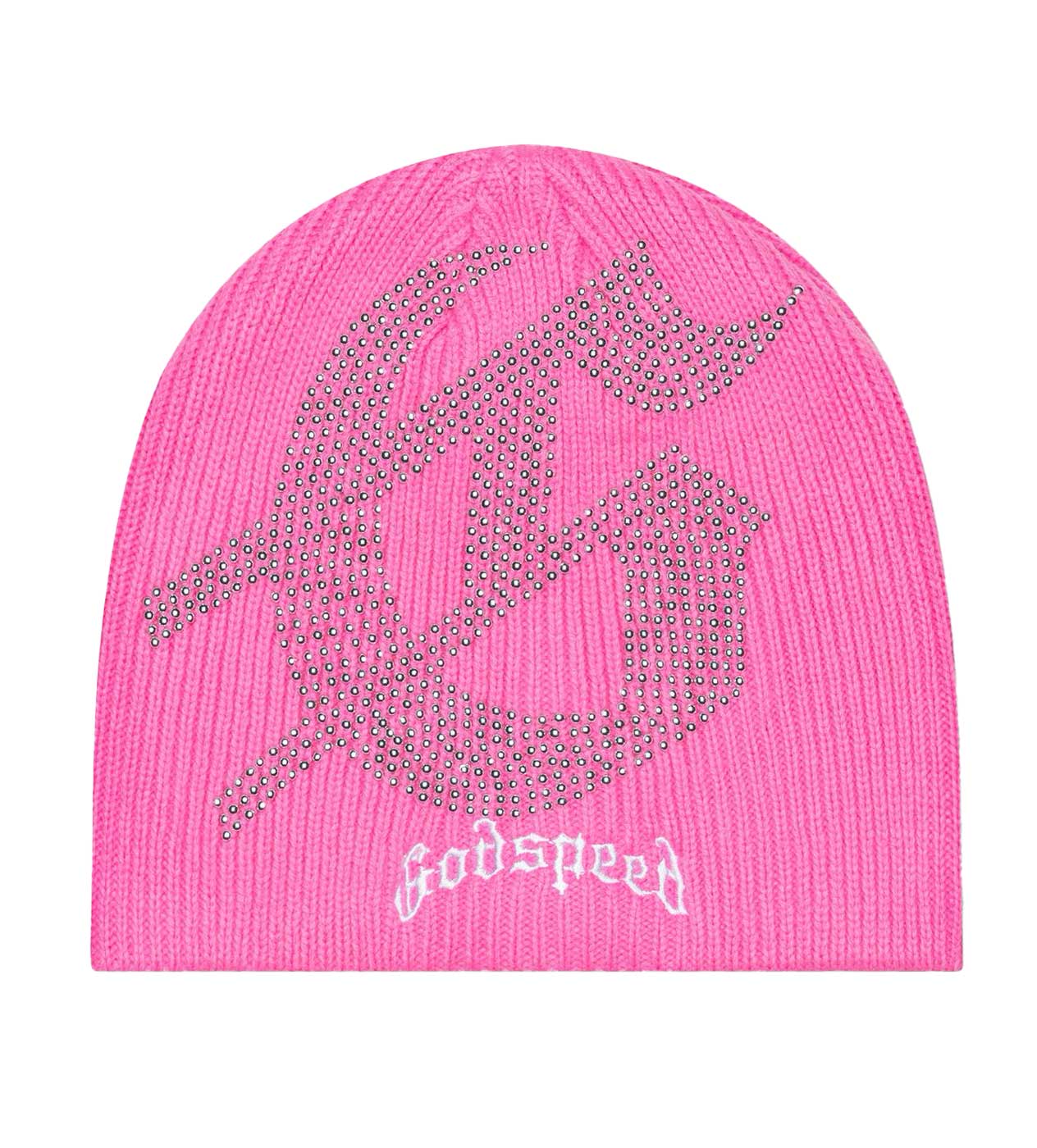 Godspeed Studded Beanie Pink