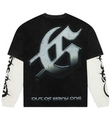 Godspeed Sunken Liberty 2 Layered Tee Washed Black