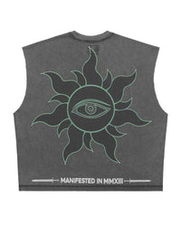 Godspeed Sunken Liberty Sleeveless Tee Grey Wash