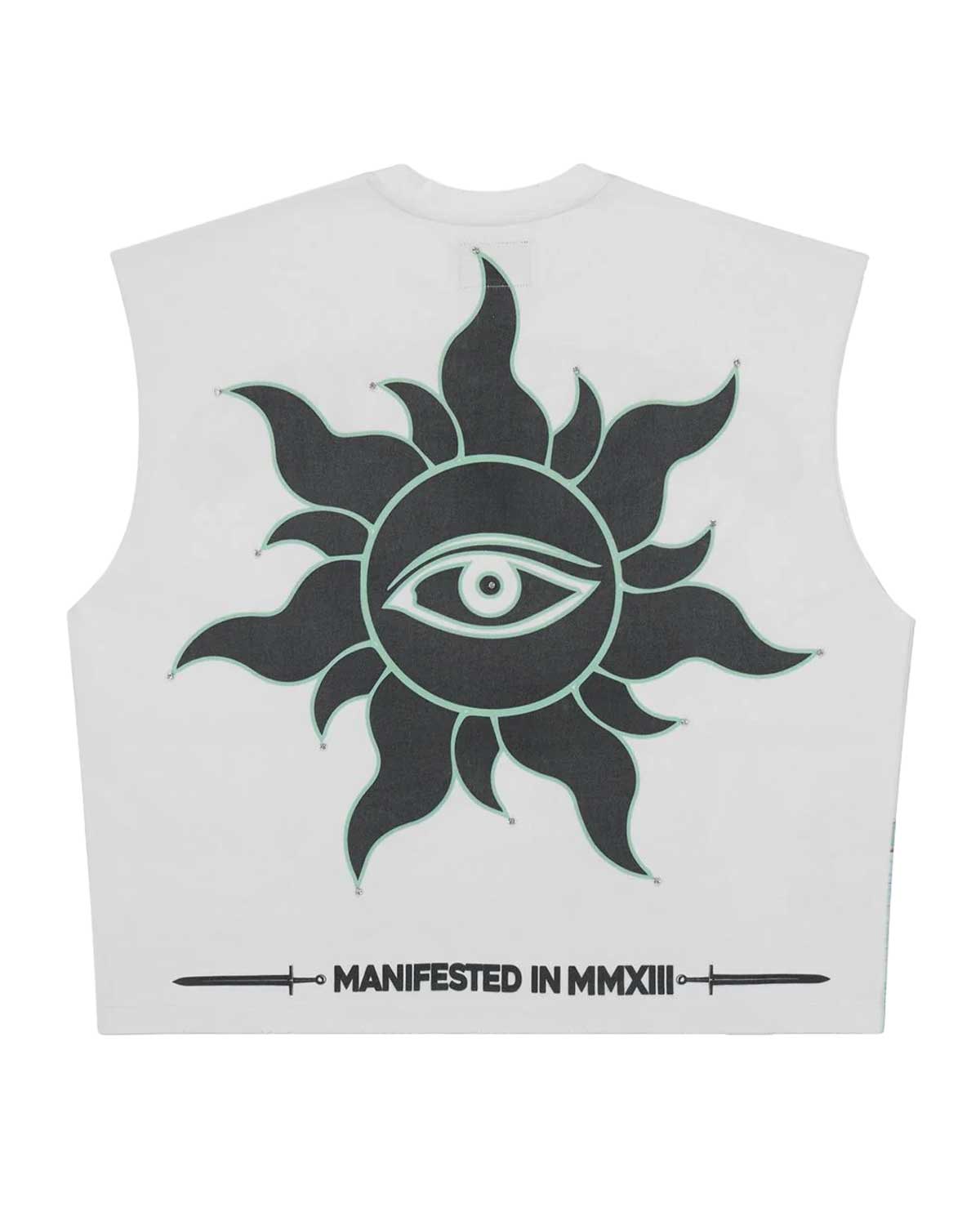 Godspeed Sunken Liberty Sleeveless Tee White