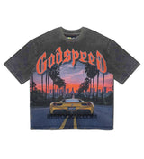 Godspeed Sunset Blvd Tee Grey