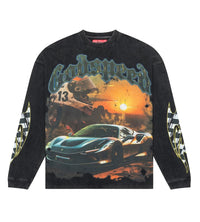 Godspeed Sunset Drift L/S Tee Black