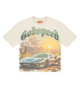 Godspeed Sunset Drift Tee Bone front view