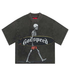 Godspeed Surf Day Tee Grey Wash