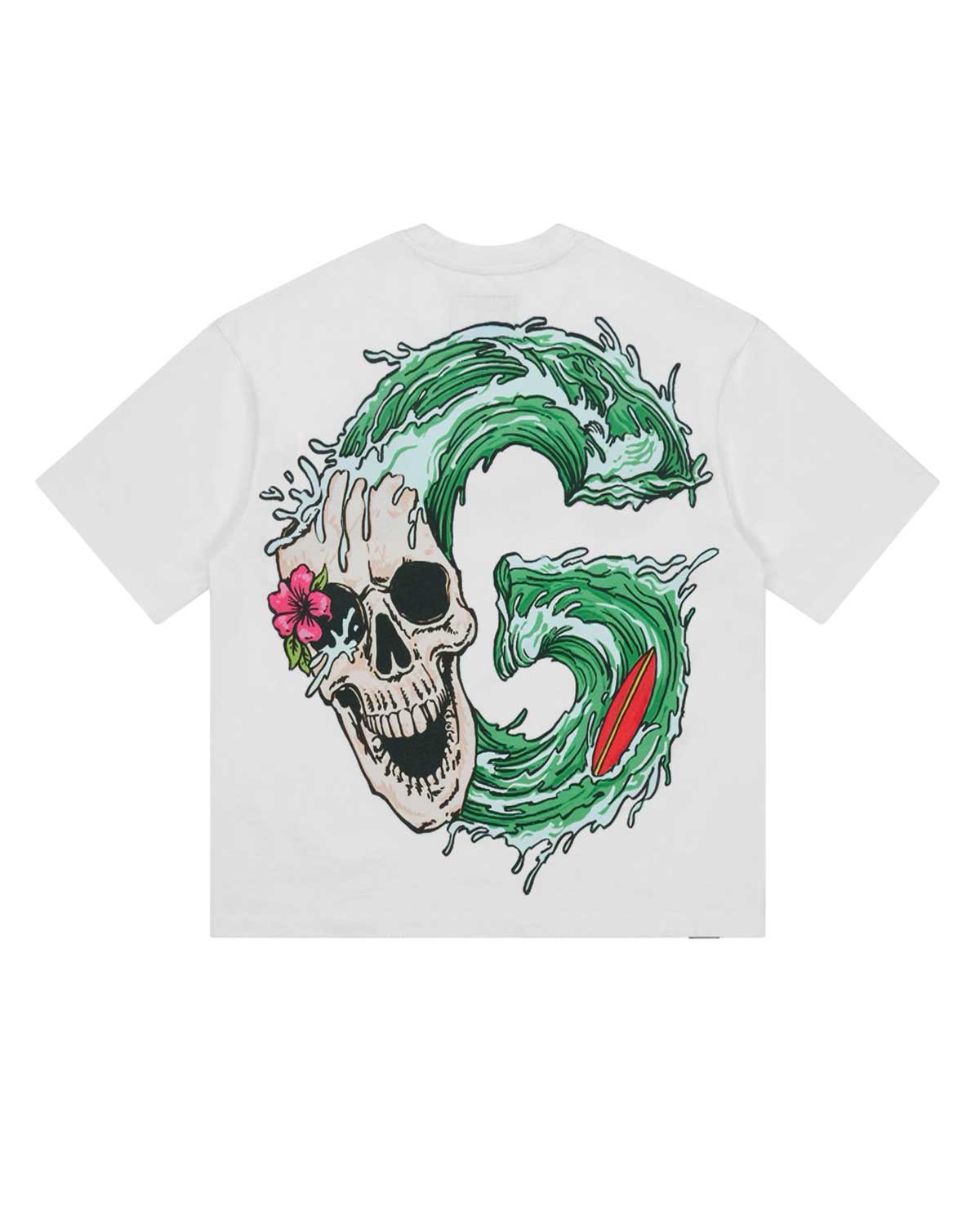 Godspeed Surfs Up Tee White