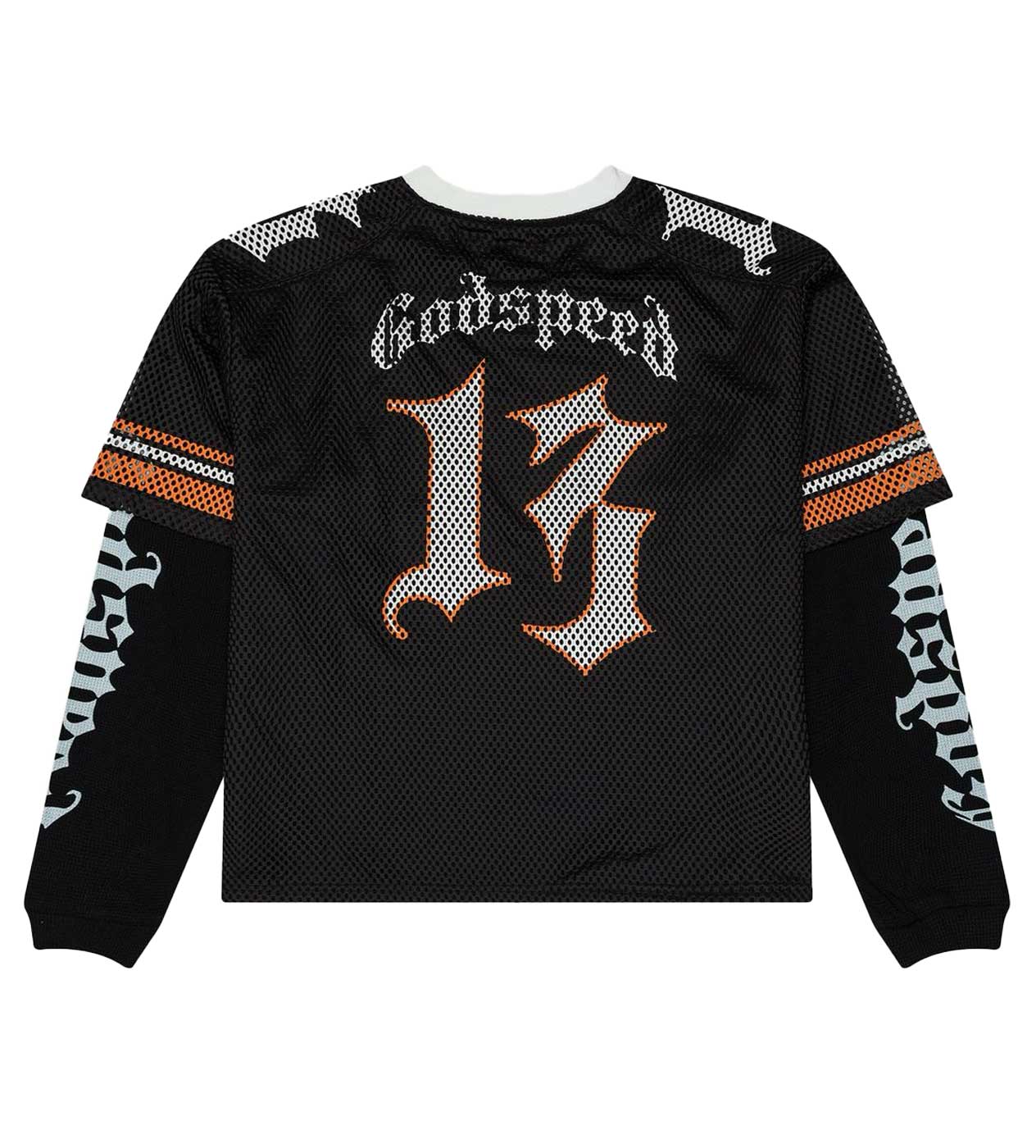 Godspeed TD Layered Jersey Black/Orange – Restock AR