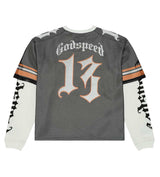 Godspeed TD Layered Jersey Black/White/Orange