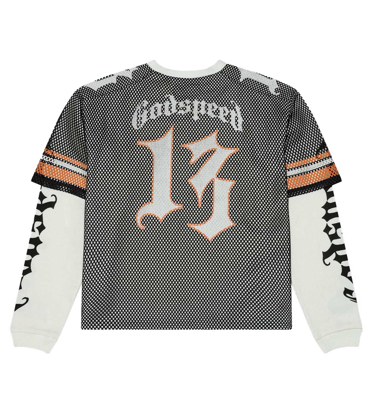 Godspeed TD Layered Jersey Black/White/Orange