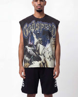 Godspeed The Landing Sleeveless Tee Black