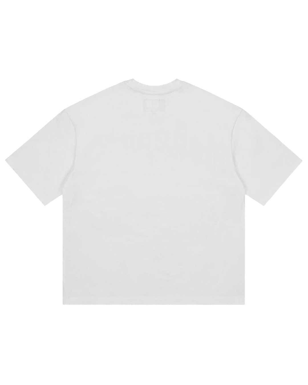 Godspeed Thoroughbred II NG Tee snow white, plain back view