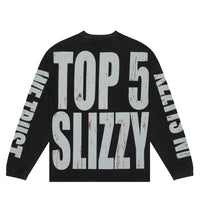 Godspeed Top 5 Slizzy L/S Tee Black Wash