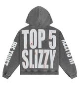 Godspeed Top 5 Slizzy VVS Hoodie Grey Wash