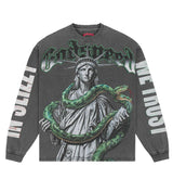 Godspeed Top 5 Slizzy L/S Tee Grey Wash