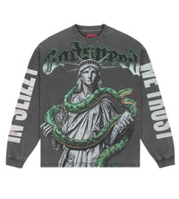 Godspeed Top 5 Slizzy L/S Tee Grey Wash