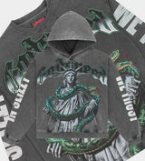 Godspeed Top 5 Slizzy L/S Tee Grey Wash