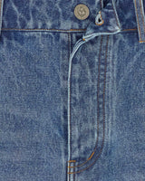 Godspeed Twin Panel Denim Shorts Blue