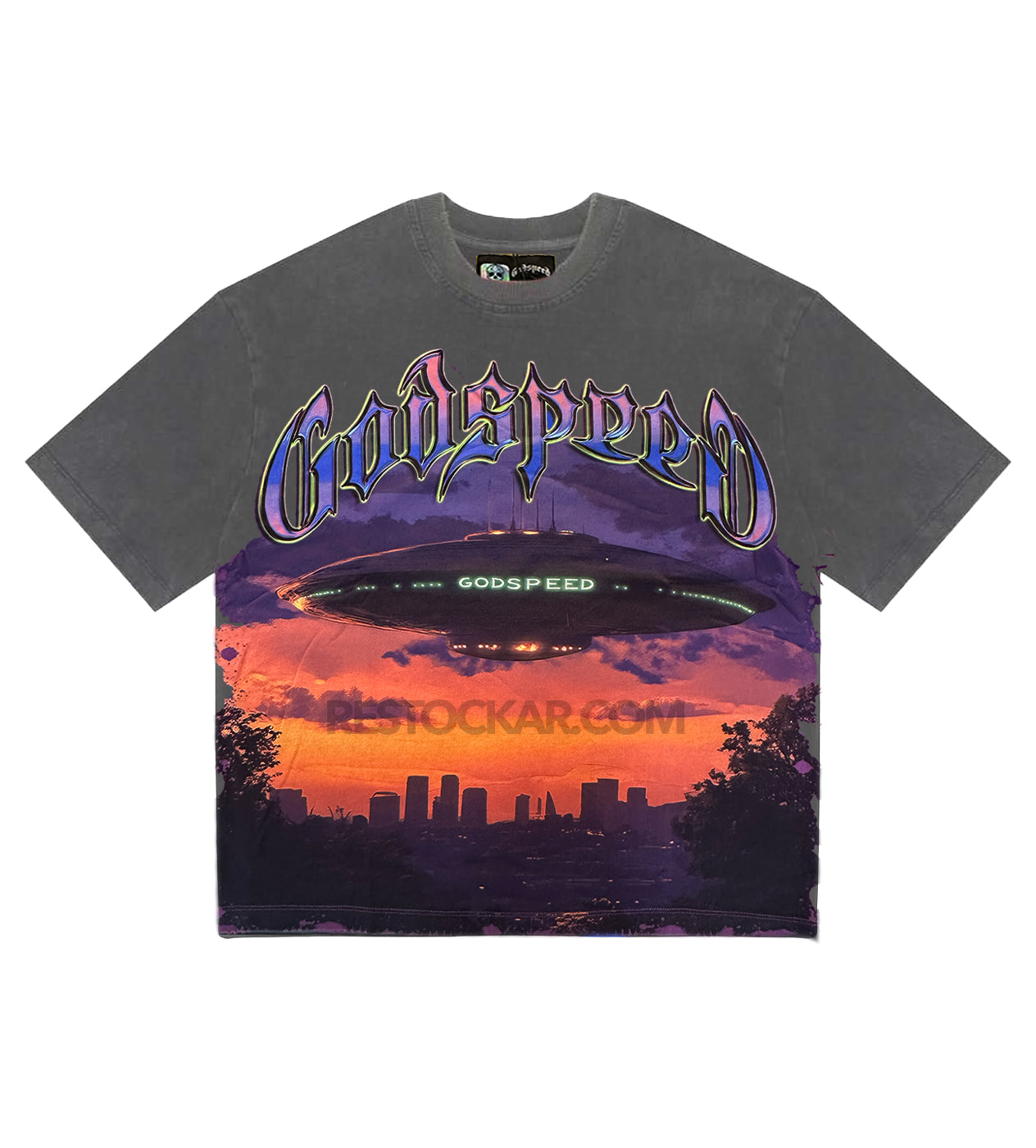Godspeed U.A.P Tee Grey Wash