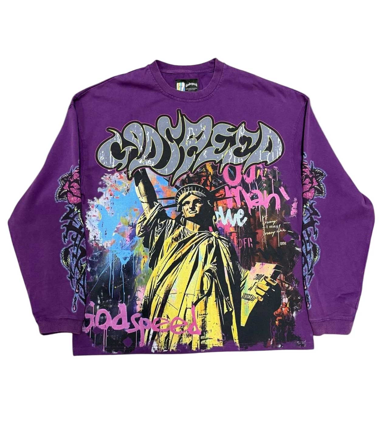 Godspeed Vandal L/S Tee Purple