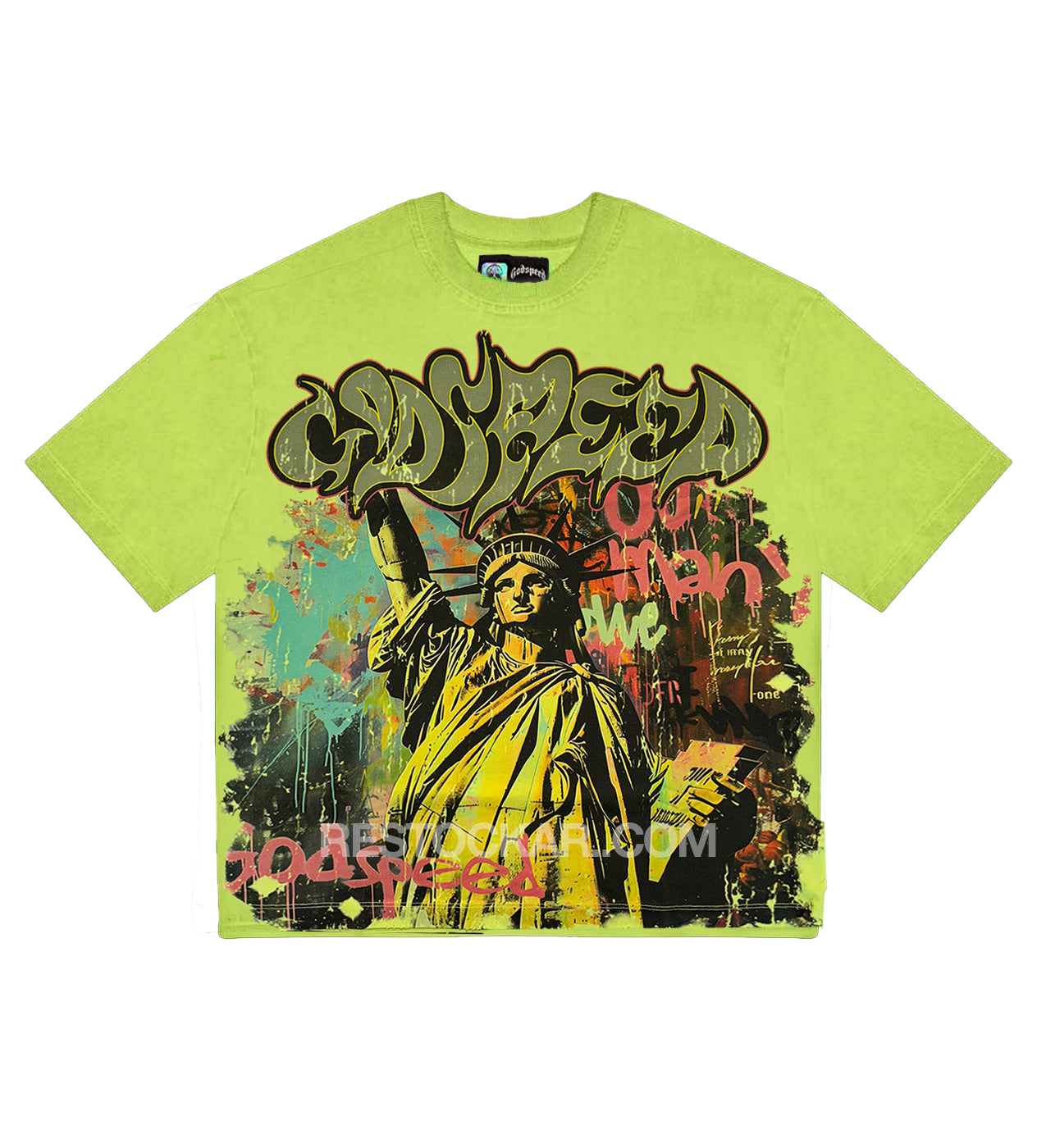 Godspeed Vandal Tee Volt Green