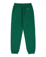 Godspeed Victor Crest Sweatsuit green, sweatpants back view with elastic cuffs