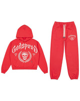Godspeed Victor Crest Sweatsuit Red