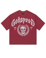 Godspeed Victor Crest Tee Red
