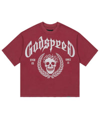 Godspeed Victor Crest Tee Red