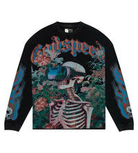 Godspeed Vision Flowers L/S Tee Black