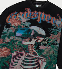 Godspeed Vision Flowers L/S Tee Black