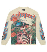 Godspeed Vision Flowers L/S Tee Cream