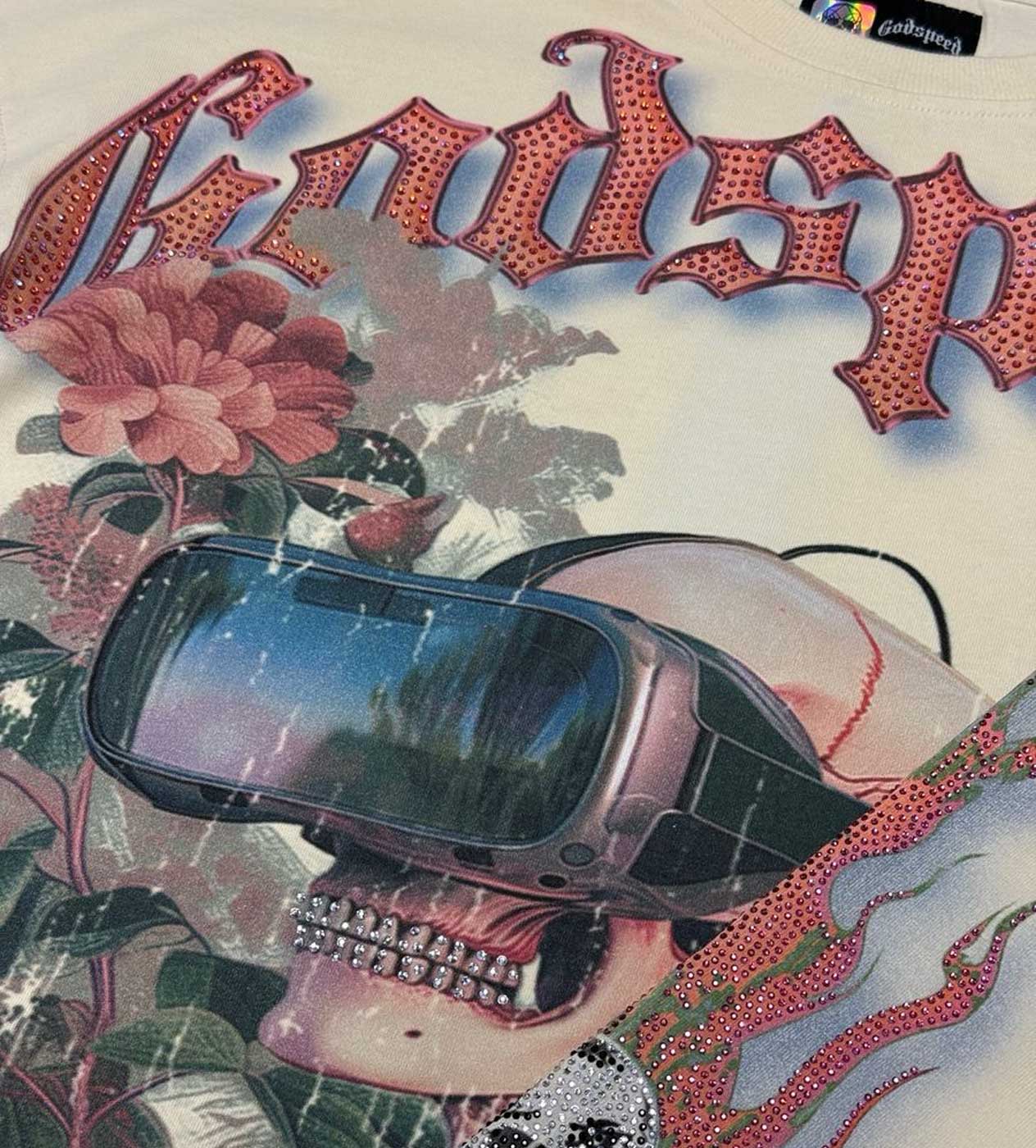 Godspeed Vision Flowers VVS L/S Tee Bone – Restock AR Godspeed Vision Flowers VVS L/S Tee Bone – Restock AR