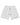 Godspeed Vital Terry Shorts NYK white, off-white French terry shorts with a royal blue Godspeed script, front view
