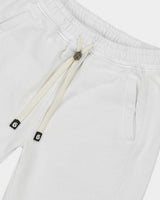 Godspeed Vital Terry Shorts NYK white, side view showing the drawstring waist and pocket