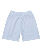 Godspeed Vital Terry Shorts sky blue, back view with a welt pocket