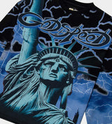 Godspeed Voltage L/S Tee Black/Blue